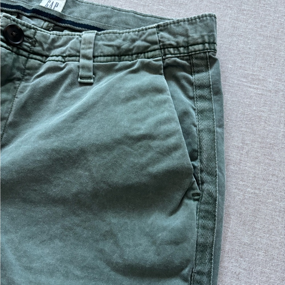Gap army green pants. - Picture 6 of 15